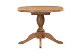 Your Home Style Dining Table Chatterton Oak 100/135 Round Extending Dining Table