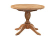 Your Home Style Dining Table Chatterton Oak 100/135 Round Extending Dining Table