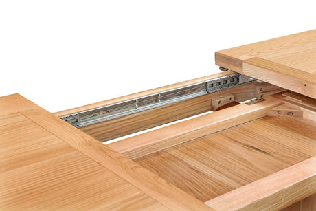 Your Home Style Dining Table Chatterton Oak 120/153 Extending Dining Table
