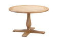Your Home Style Dining Table Chatterton Oak 120 Round Dining Table