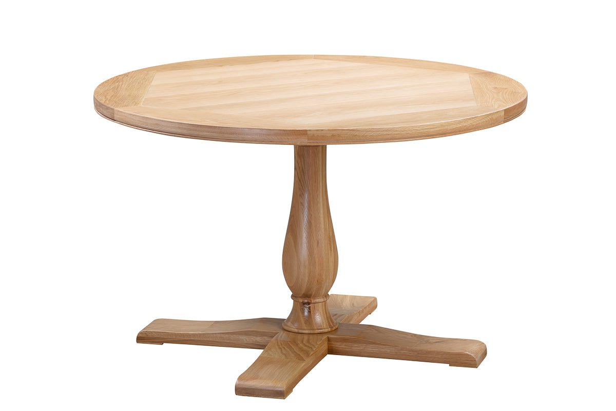 Your Home Style Dining Table Chatterton Oak 120 Round Dining Table