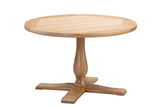 Your Home Style Dining Table Chatterton Oak 120 Round Dining Table