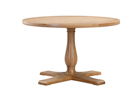 Your Home Style Dining Table Chatterton Oak 120 Round Dining Table
