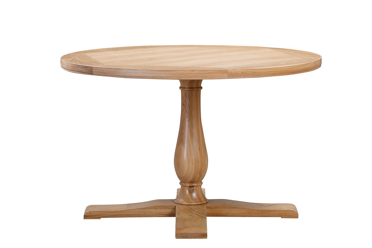 Your Home Style Dining Table Chatterton Oak 120 Round Dining Table