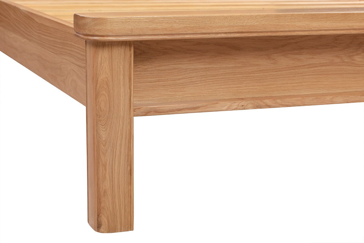 Your Home Style Bed Chatterton Oak 135cm Double Bed