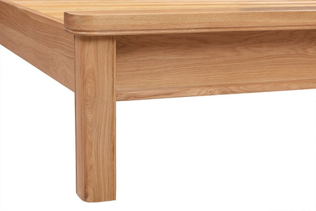Your Home Style Bed Chatterton Oak 135cm Double Bed