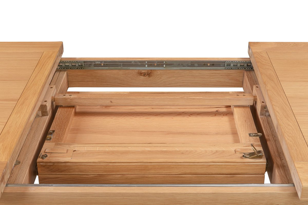 Your Home Style Dining Table Chatterton Oak 140/200 Butterfly Extending Dining Table