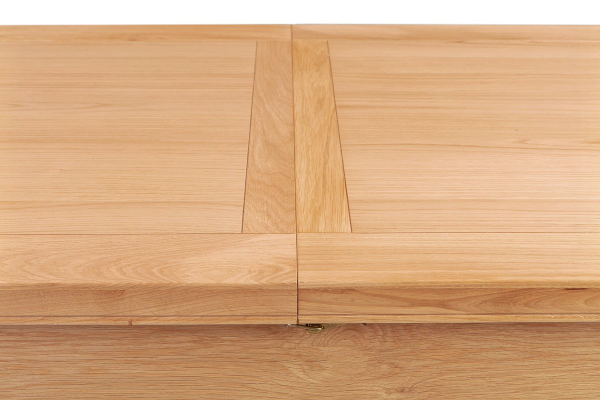 Your Home Style Dining Table Chatterton Oak 140/200 Butterfly Extending Dining Table