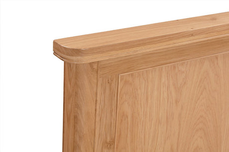 Your Home Style Bed Chatterton Oak 150cm Kingsize Bed