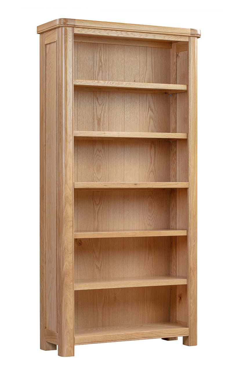 Your Home Style Bookcase Chatterton Oak 180cm Bookcase