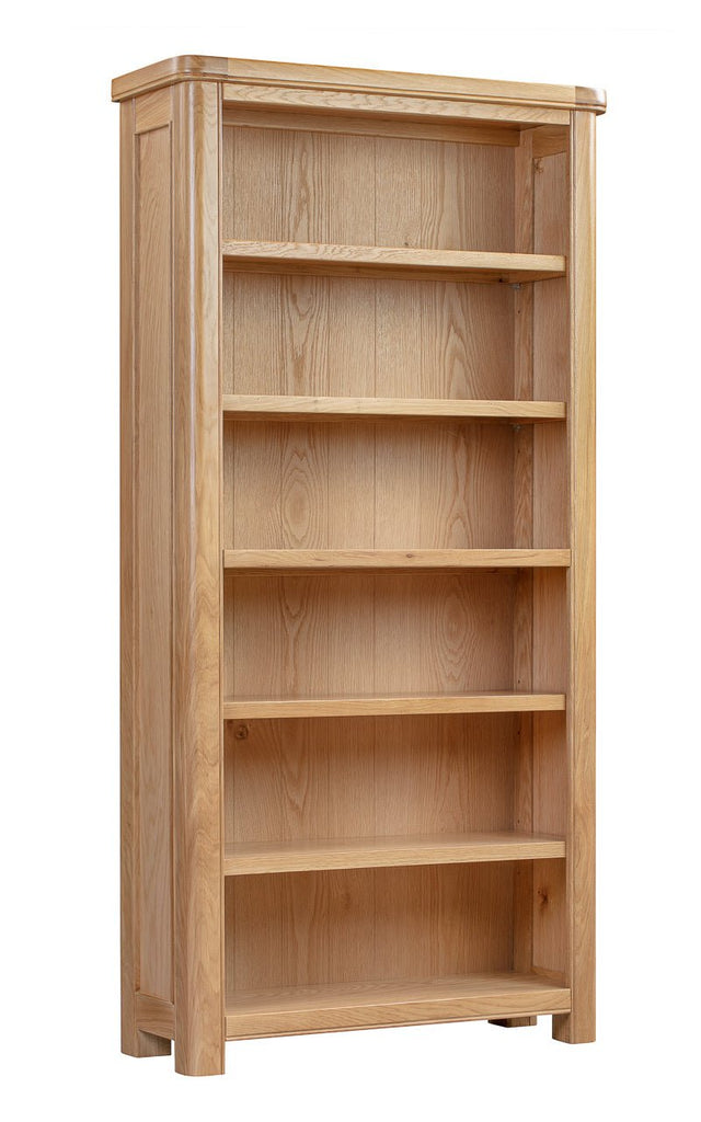 Your Home Style Bookcase Chatterton Oak 180cm Bookcase