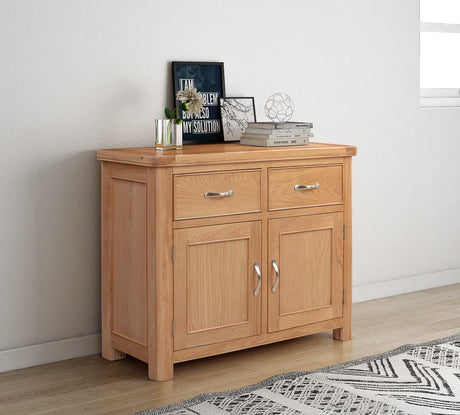 Your Home Style Sideboard Chatterton Oak 2 Door Sideboard