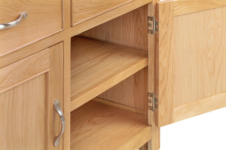 Your Home Style Sideboard Chatterton Oak 2 Door Sideboard