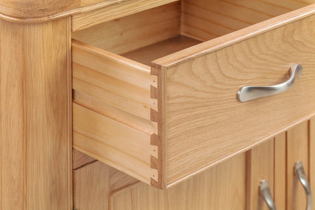 Your Home Style Sideboard Chatterton Oak 2 Door Sideboard