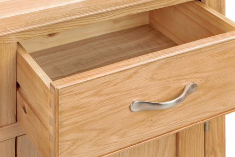 Your Home Style Sideboard Chatterton Oak 3 Door Sideboard