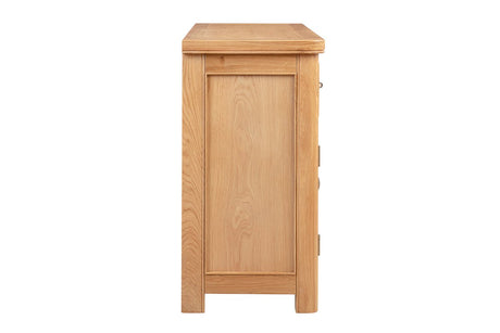Your Home Style Sideboard Chatterton Oak 3 Door Sideboard