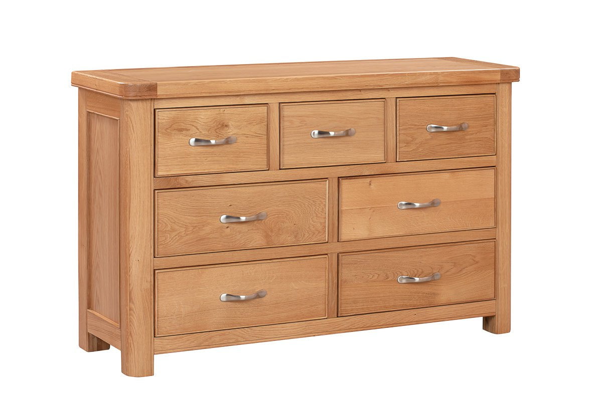 Your Home Style Chest of Drawers Chatterton Oak 3 Over 4 Chest