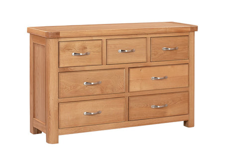 Your Home Style Chest of Drawers Chatterton Oak 3 Over 4 Chest