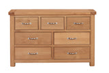 Your Home Style Chest of Drawers Chatterton Oak 3 Over 4 Chest