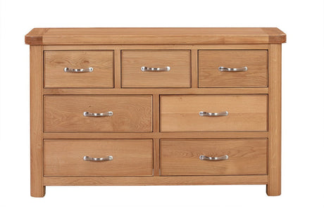 Your Home Style Chest of Drawers Chatterton Oak 3 Over 4 Chest