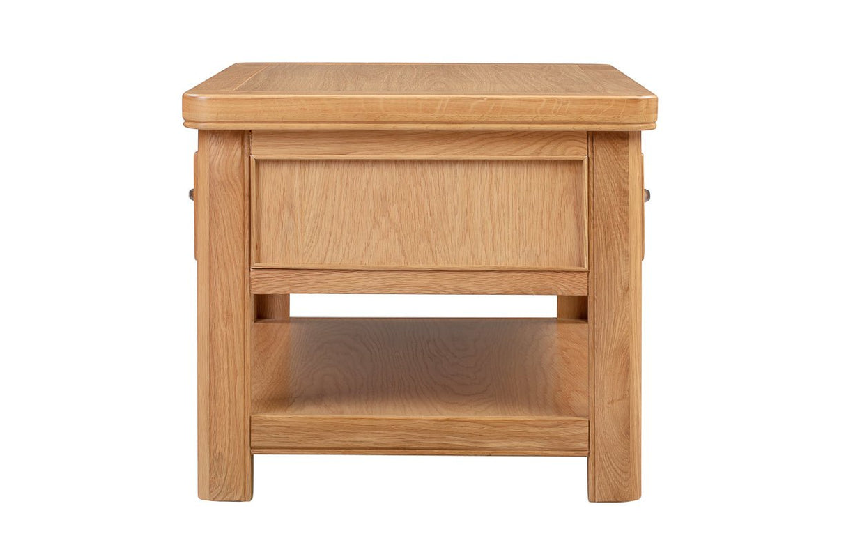 Your Home Style Coffee Table Chatterton Oak Coffee Table with 2 Drawers