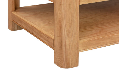 Your Home Style Coffee Table Chatterton Oak Coffee Table with 2 Drawers
