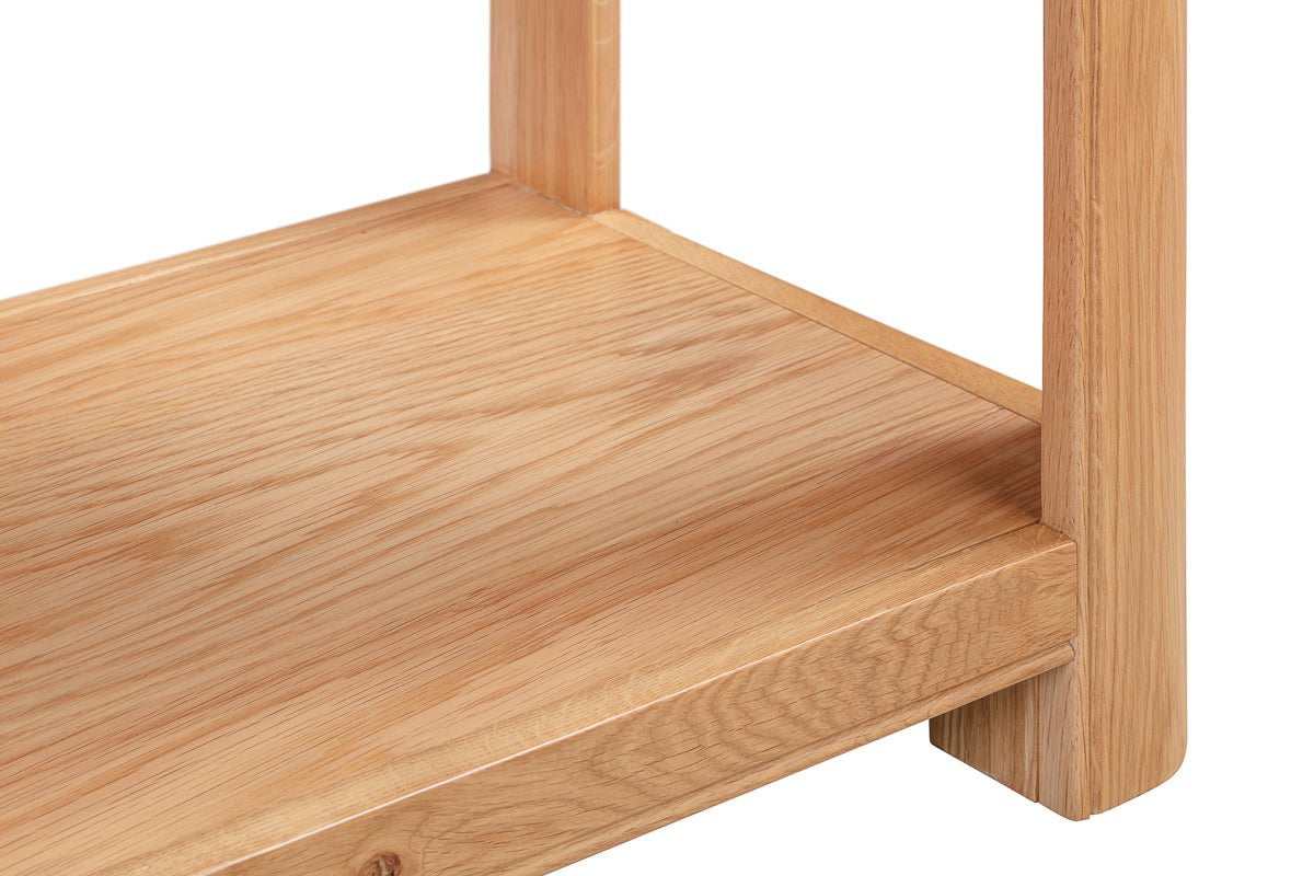 Your Home Style Console Table Chatterton Oak Console Table with 2 Drawers