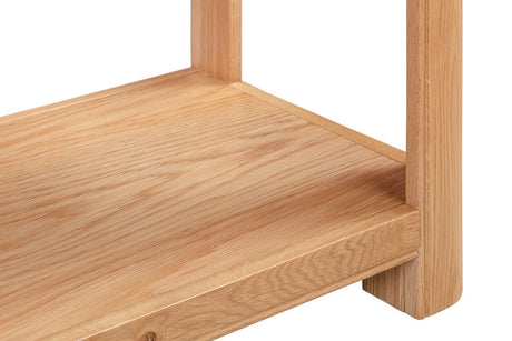 Your Home Style Console Table Chatterton Oak Console Table with 2 Drawers
