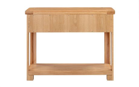 Your Home Style Console Table Chatterton Oak Console Table with 2 Drawers