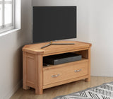 Your Home Style TV Unit Chatterton Oak Corner TV Unit