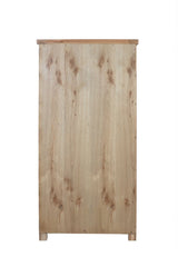 Your Home Style Cabinet Chatterton Oak Display Cabinet with Glass Doors