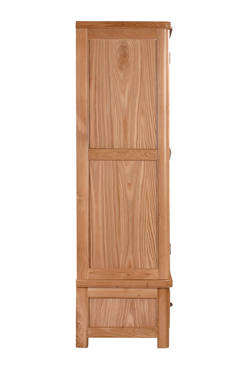 Your Home Style Wardrobe Chatterton Oak Double Robe with 2 Drawers