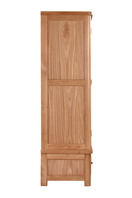 Your Home Style Wardrobe Chatterton Oak Double Robe with 2 Drawers