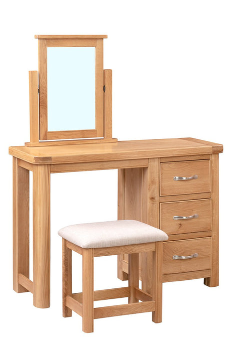 Your Home Style Dressing Table Set Chatterton Oak Dressing Table Set