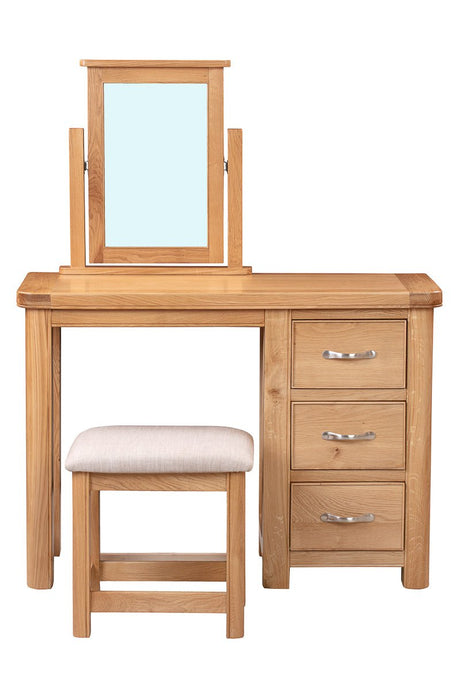Your Home Style Dressing Table Set Chatterton Oak Dressing Table Set