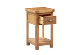 Your Home Style Bedside Chatterton Oak Small Bedside