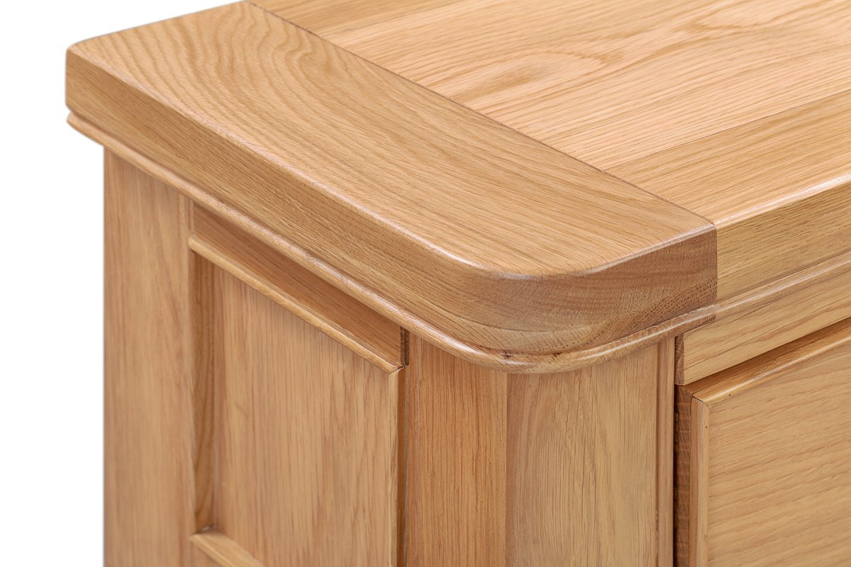Your Home Style Console Table Chatterton Oak Small Console Table