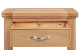 Your Home Style Console Table Chatterton Oak Small Console Table