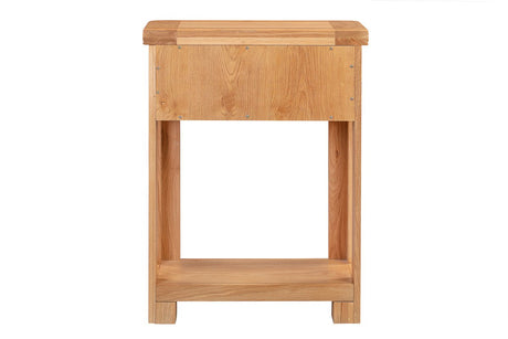 Your Home Style Console Table Chatterton Oak Small Console Table