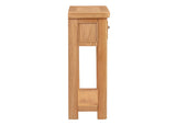 Your Home Style Console Table Chatterton Oak Small Console Table