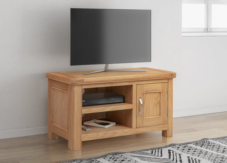 Your Home Style TV Unit Chatterton Oak Small TV Unit