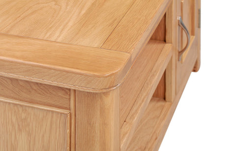 Your Home Style TV Unit Chatterton Oak Small TV Unit
