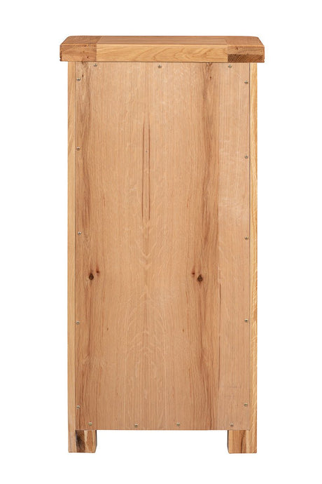 Your Home Style Chest of Drawers Chatterton Oak Tall Chest with 5 Drawers