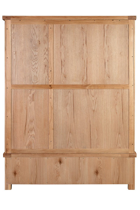Your Home Style Wardrobe Chatterton Oak Triple Robe