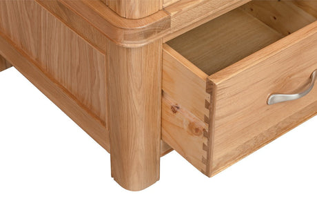 Your Home Style Wardrobe Chatterton Oak Triple Robe