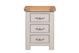 Your Home Style Bedside Chatterton Painted Bedside with 3 Drawers