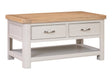 Your Home Style Coffee Table Chatterton Painted Coffee Table with 2 Drawers