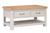 Your Home Style Coffee Table Chatterton Painted Coffee Table with 2 Drawers