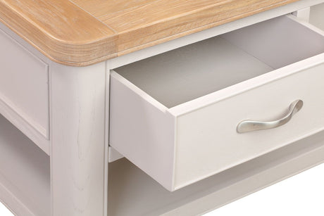 Your Home Style Coffee Table Chatterton Painted Coffee Table with 2 Drawers