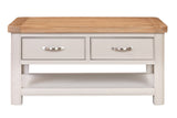 Your Home Style Coffee Table Chatterton Painted Coffee Table with 2 Drawers